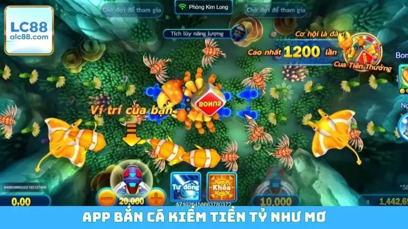 App bắn cá kiếm tiền tỷ như mơ